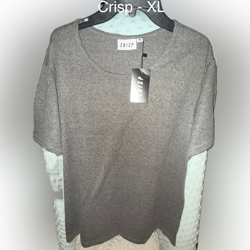 Gray Short Sleeve Men's Tee